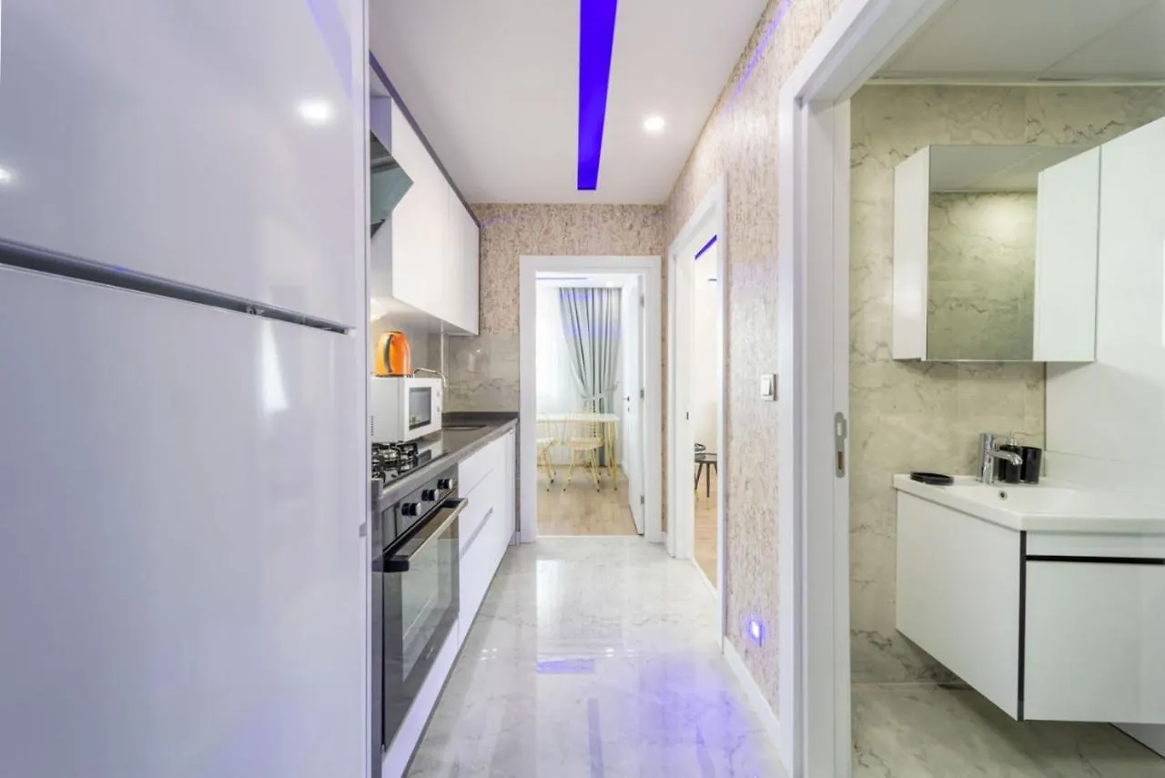 Modern And Central Duplex Apartment Near Beach In Анталья